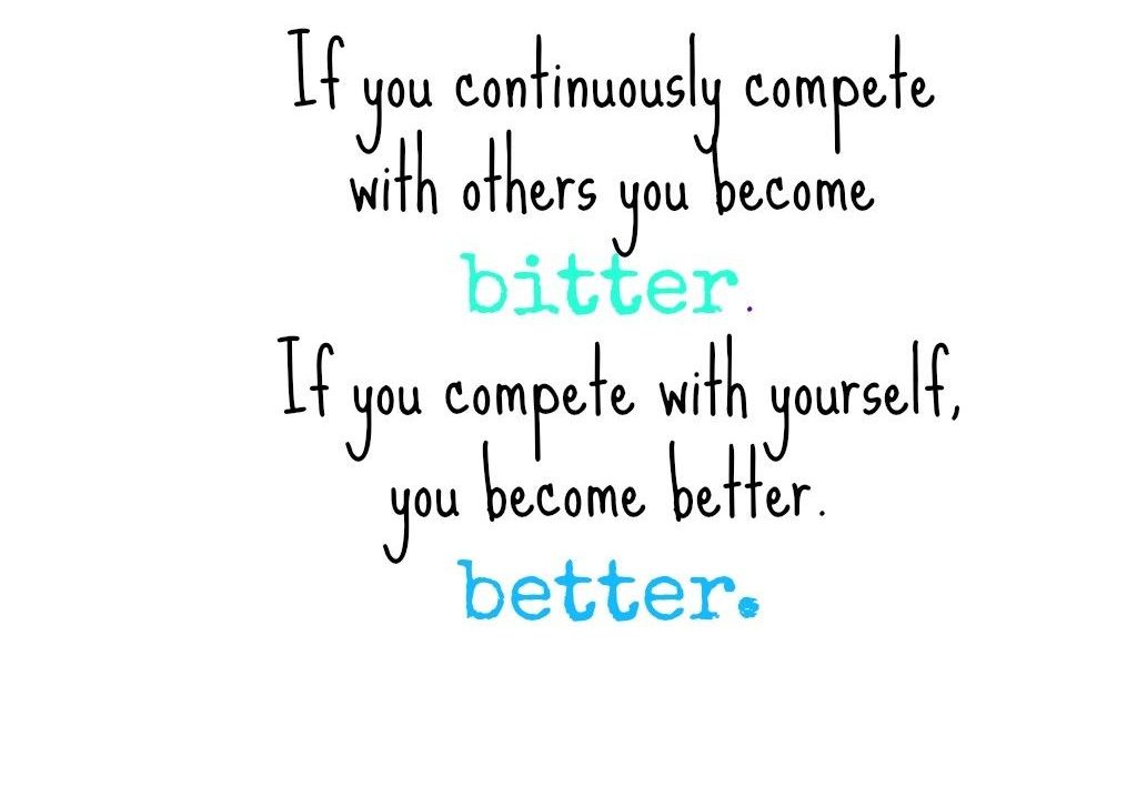 Stop comparing your own progress to others in the gym